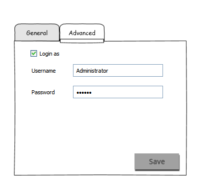 Advanced Password settings