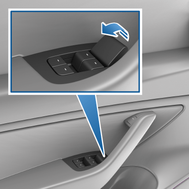 Hidden Tesla Model 3 door handle