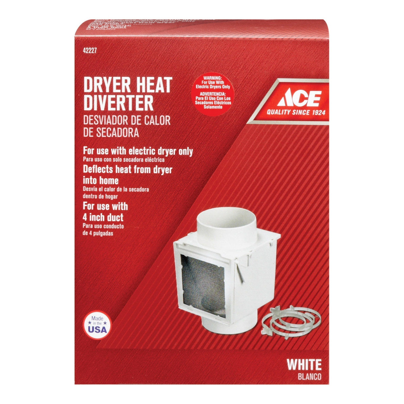 dryer heat diverter