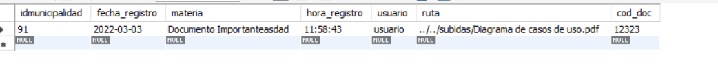 idMunicipalidad Empieza en 91 ,pero quiero que nuevamente sea 1 sin necesidad de eliminar la tabla y crearla nuevamente