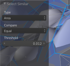 Adjusting the threshold of similarity