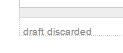 Draft Discarded