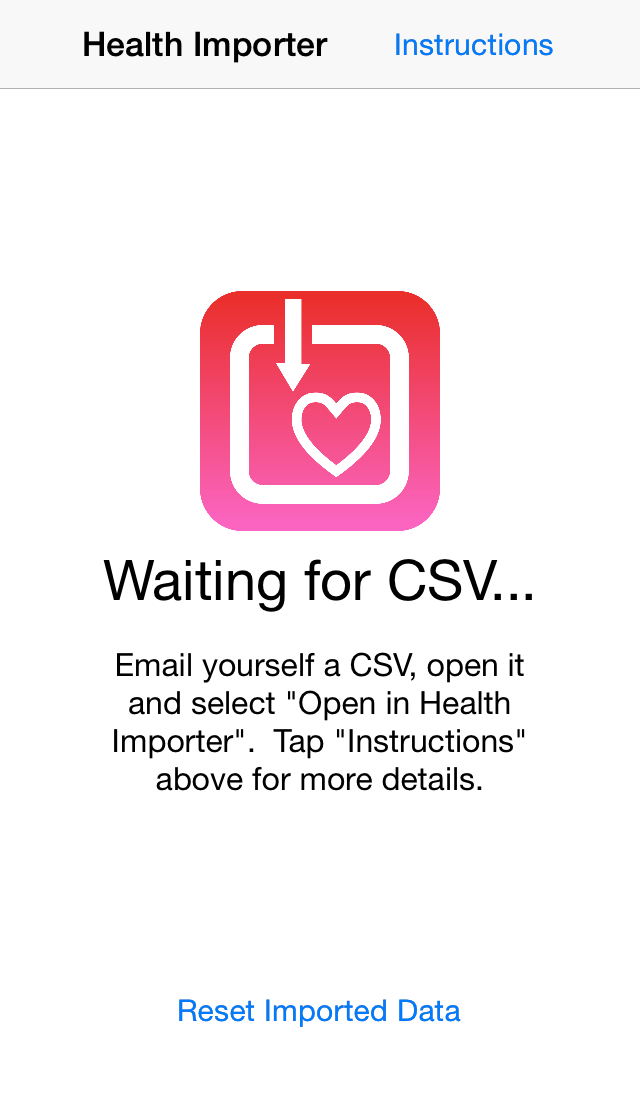 Waiting for CSV import