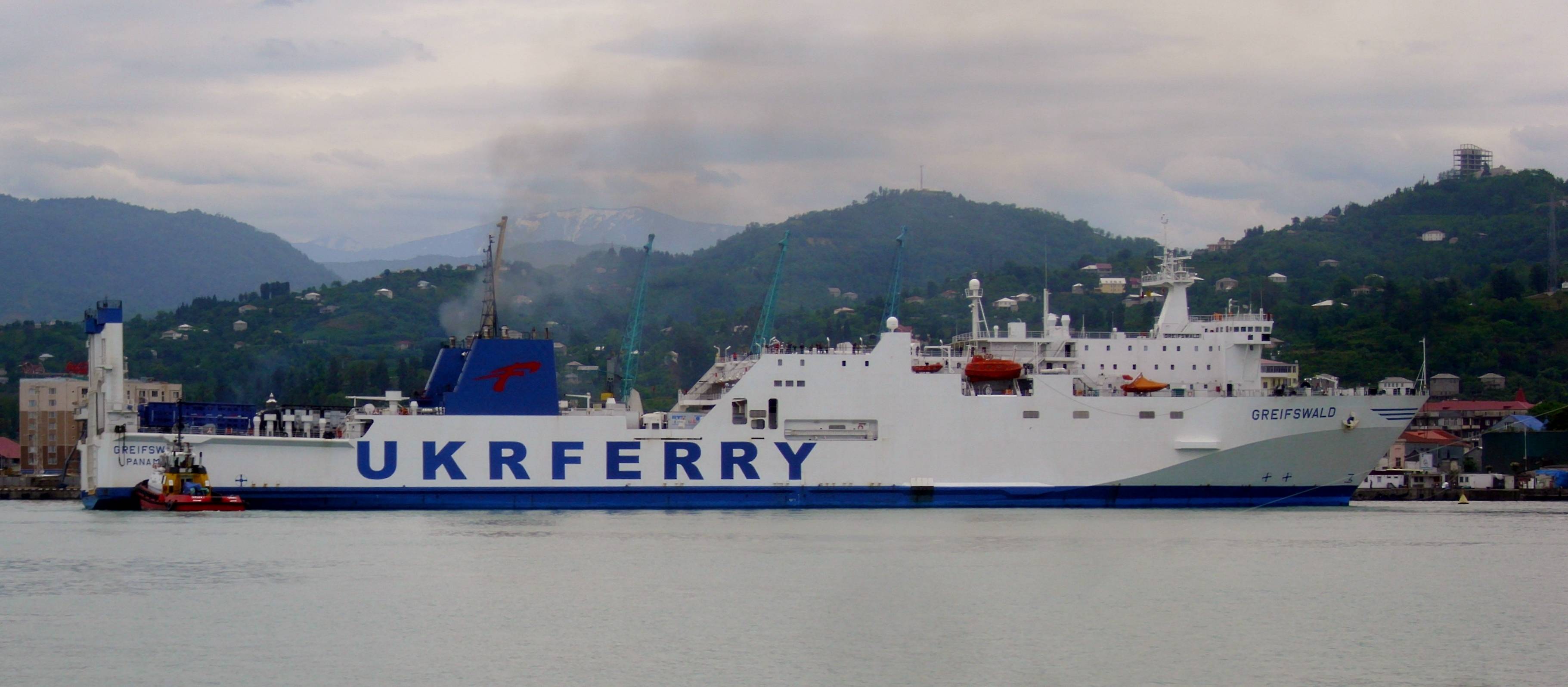 UkrFerry "Greifswald" at Batumi