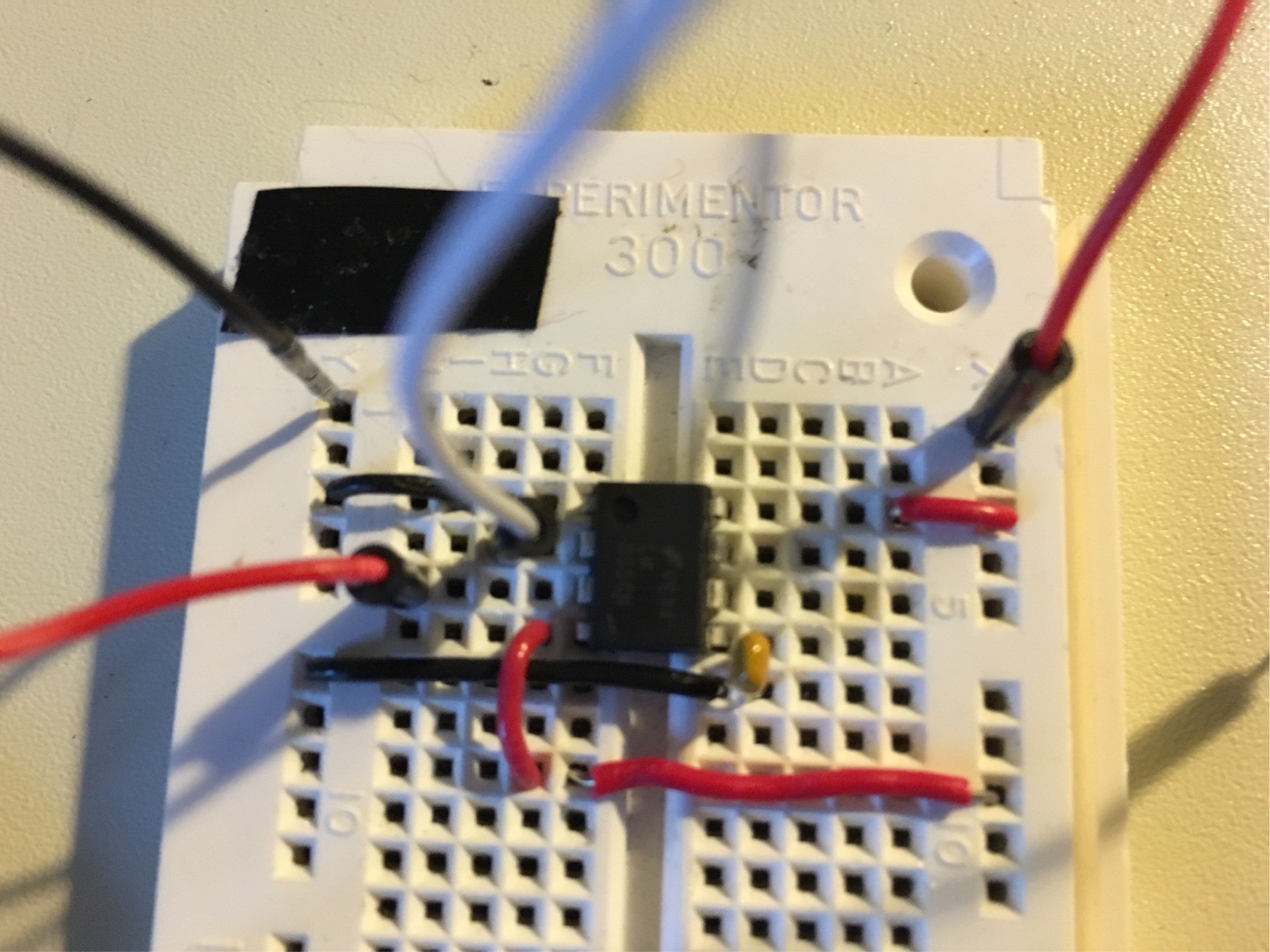 breadboard circuit