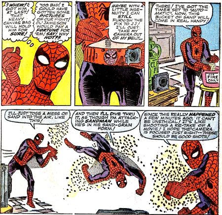 Spider-Man has made a career out of taking selfies