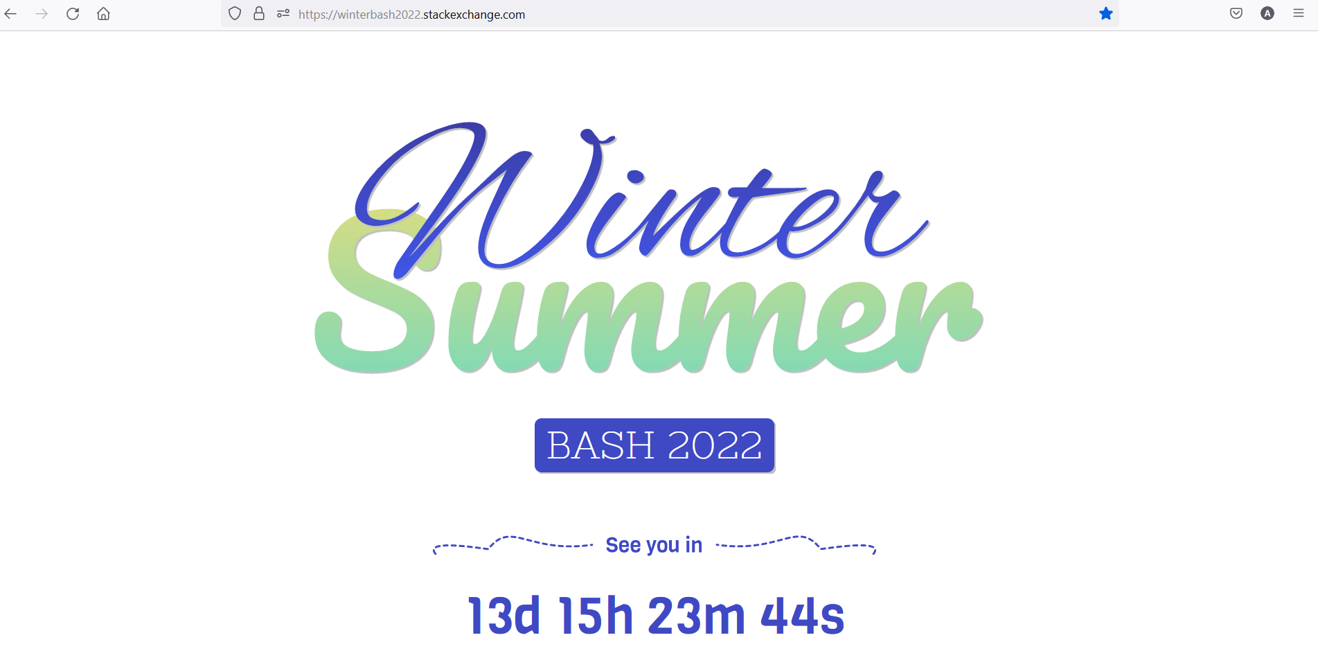 Winter Summer Bash