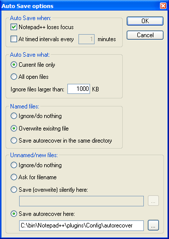 Picture from fstellaris displaying option window of plugin