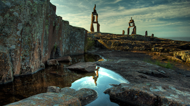 Rock Balancing, Grand Marais - Jakub