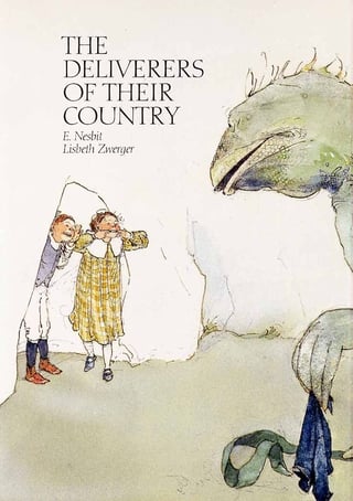 Front cover of "Deliverers of Their Country" (1985) by E. Nesbit.