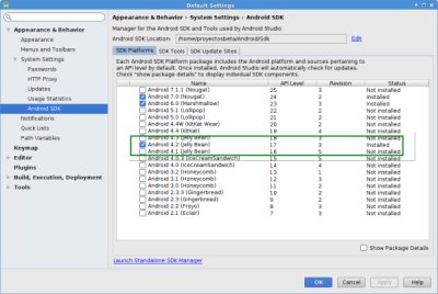 Android API 17