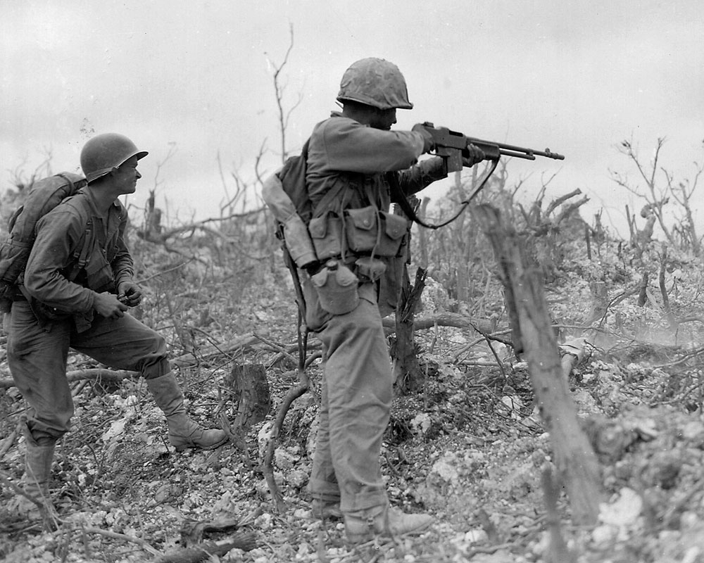 BAR Gunner 1st Marine Division, Wana Ridge, Okinawa 1945