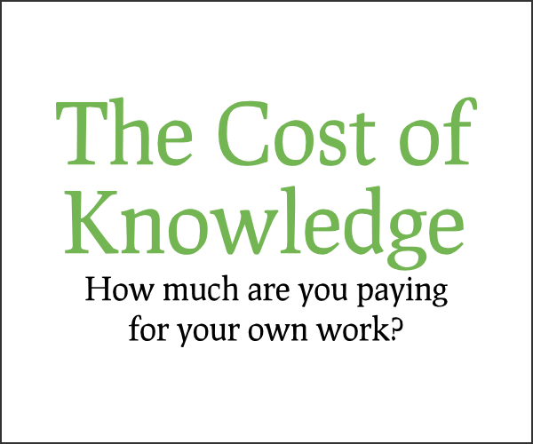 The Cost of Knowledge - join the Elsevier boycott and take back our scientific publishing!