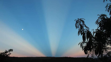 Sunset in Corumba - GO, Brazil