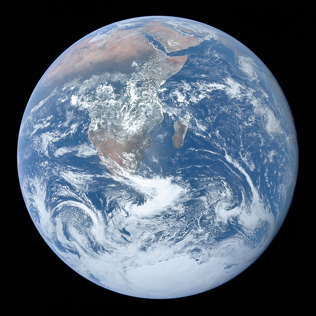 Apollo 17 Blue Marble photo