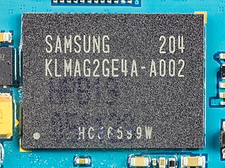 Samsung galaxy tab eMMC chip