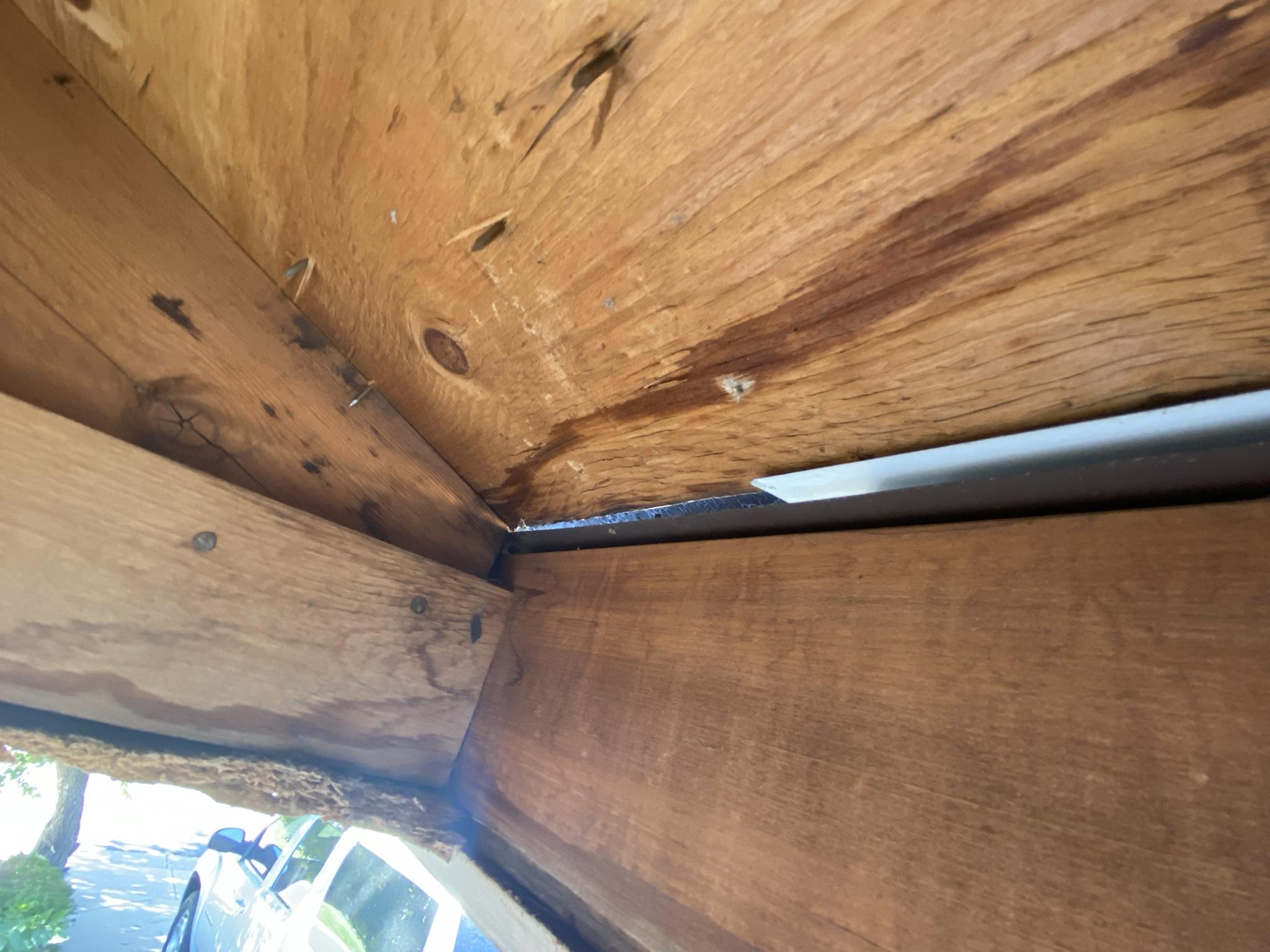 Under soffit