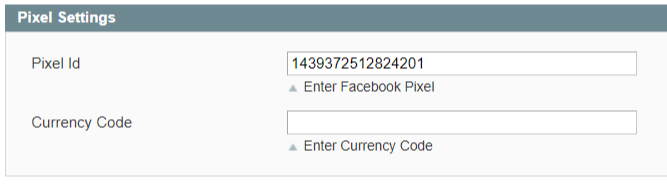 Facebook pixel magento extension