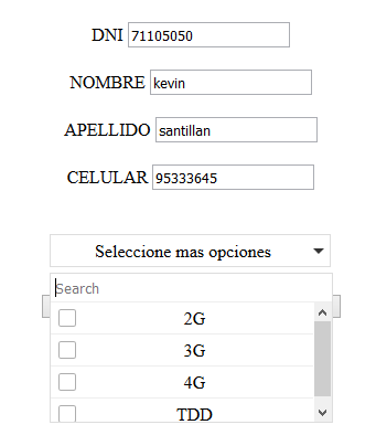 entonces recoge los datos de el mysql, pero no muestra las opciones selecionadas