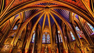 La Sainte-Chapelle on Île de la Cité in Paris - dpollitt