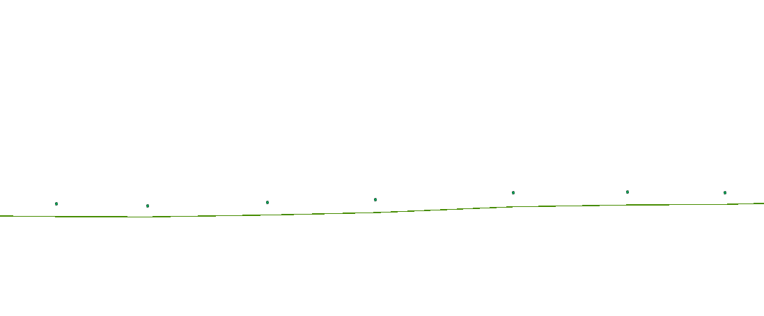 Z of points and polyline.