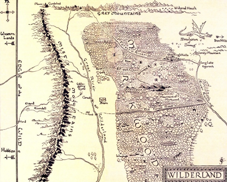 Mirkwood map