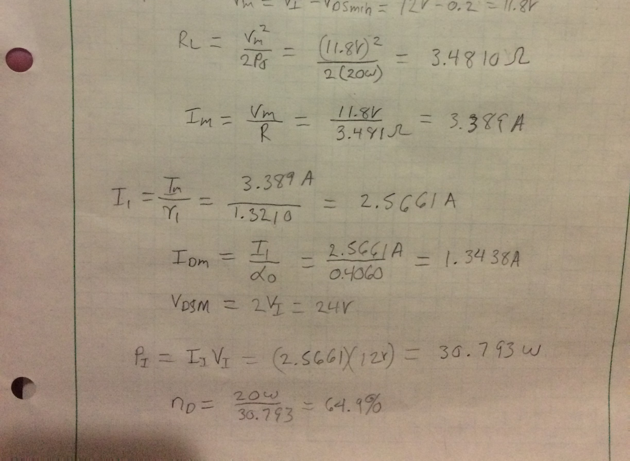 Mosfet original plan replaced with bjt