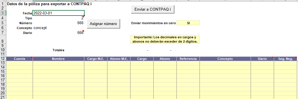 Archivo Excel Generado