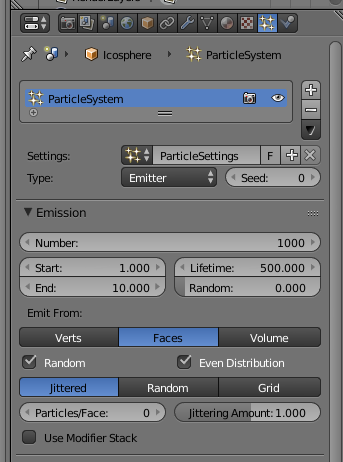 boid particle setup 1