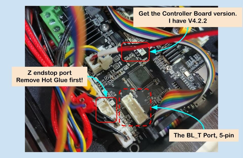 Disconnecting the Z-stop