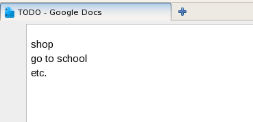 GDocs in full screen mode