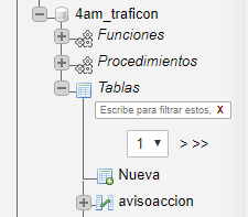 Este es el formato de la base de datos que no me funciona