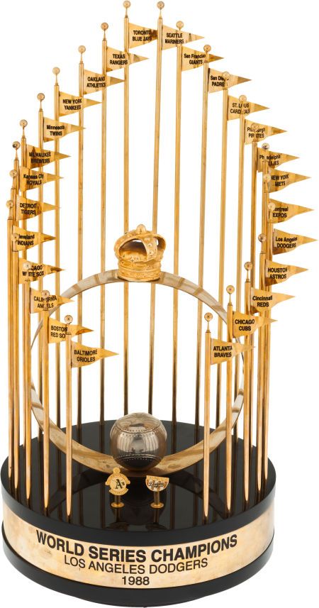 World Series trophy