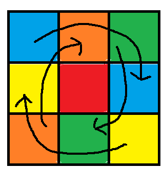 Grid with all cells shaded