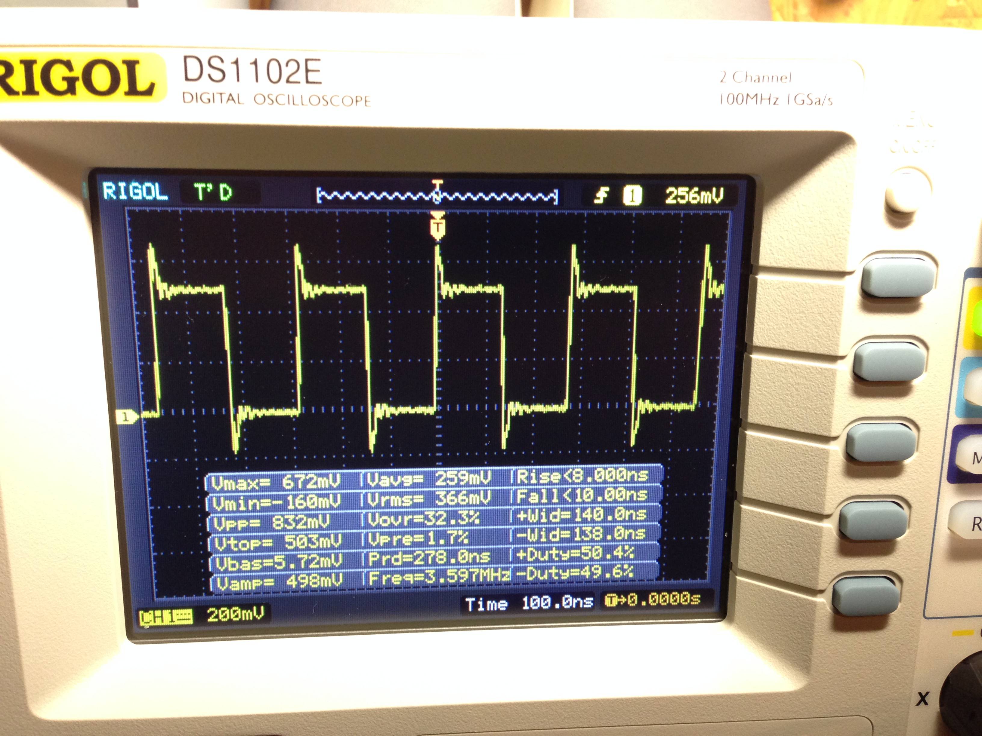 3.579Mhz spikes