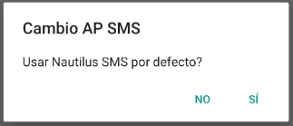 Cambio AP SMS