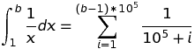 Summation Formula