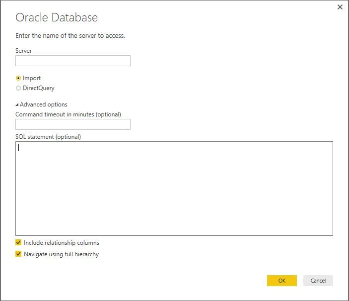 Oracle Database - Opciones avanzadas - Introducir SQL