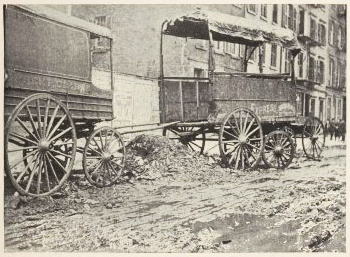 Streets of NYC before sanitation reform