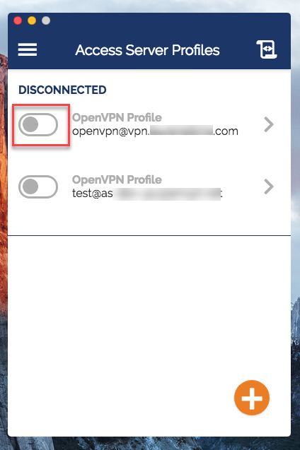 OpenVPN GUI