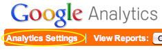analytics settings