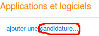 Applications et logiciels