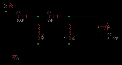 Gauge schematic. R7 to reproduce