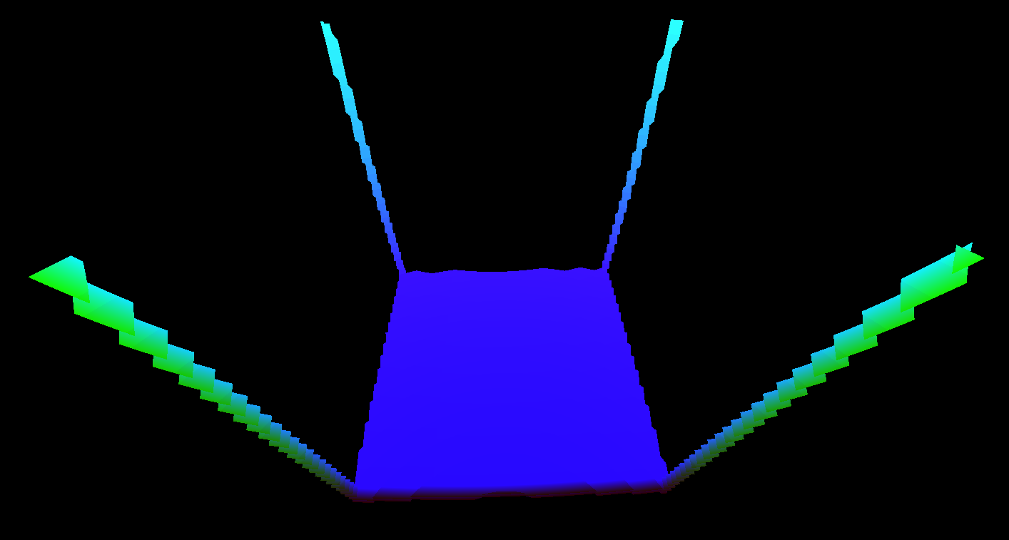 marching raycast by one with voxels