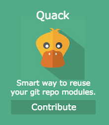 Quack - An smart way to reuse your git repository modules