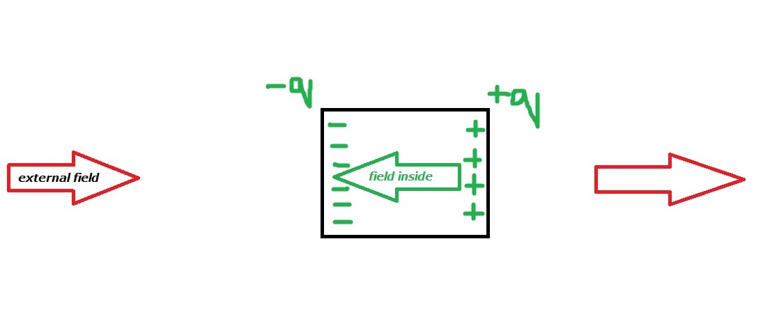 Direction of electric fields