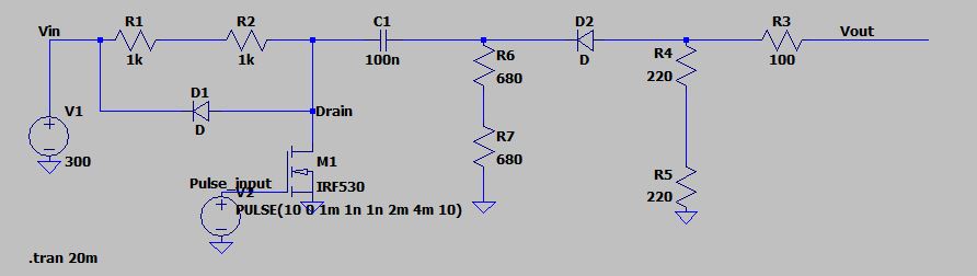 NDT ultrasonic trasmitter circuit