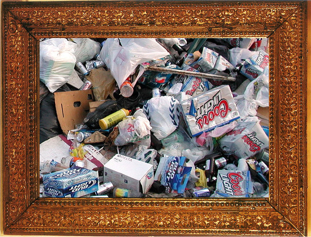 framed rubbish