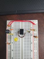 Astable 555 timer circuit