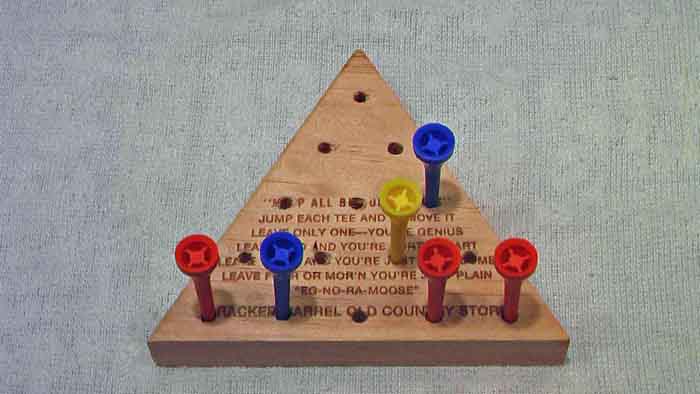 Sample peg board image